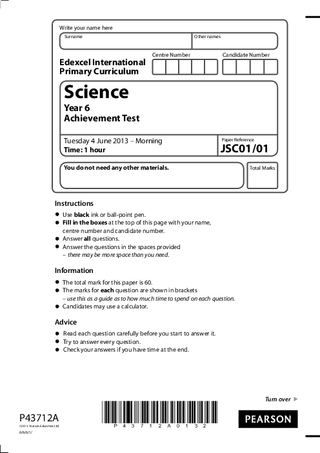 Psat Paper Lesson