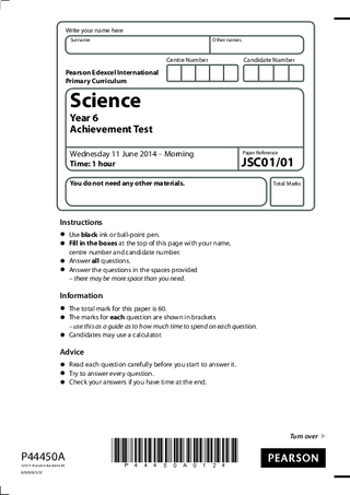 Psat Paper Lesson