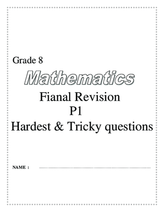 Psat Paper Lesson