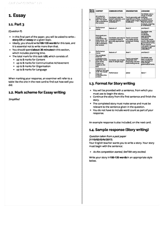 Psat Paper Lesson