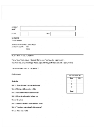 Psat Paper Lesson