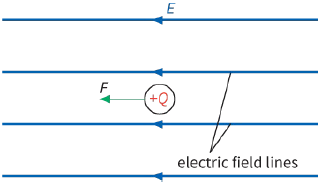 electric field lines